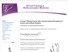 Tablet Screenshot of anthroposophic-drs-training.org